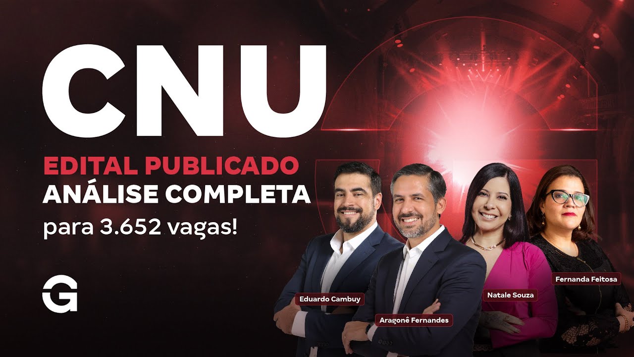 CNU 2025: An&aacute;lise Completa do EDITAL do Enem dos Concursos!