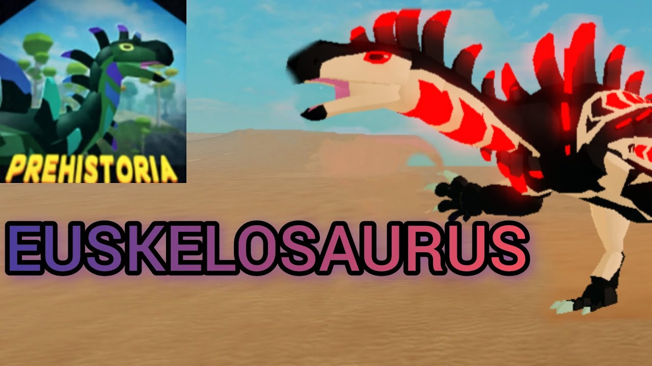 NUEVO DINO | EUSKELOSAURUS | Prehistoria Roblox  +colaboración con@Dino_Fan_Oficial