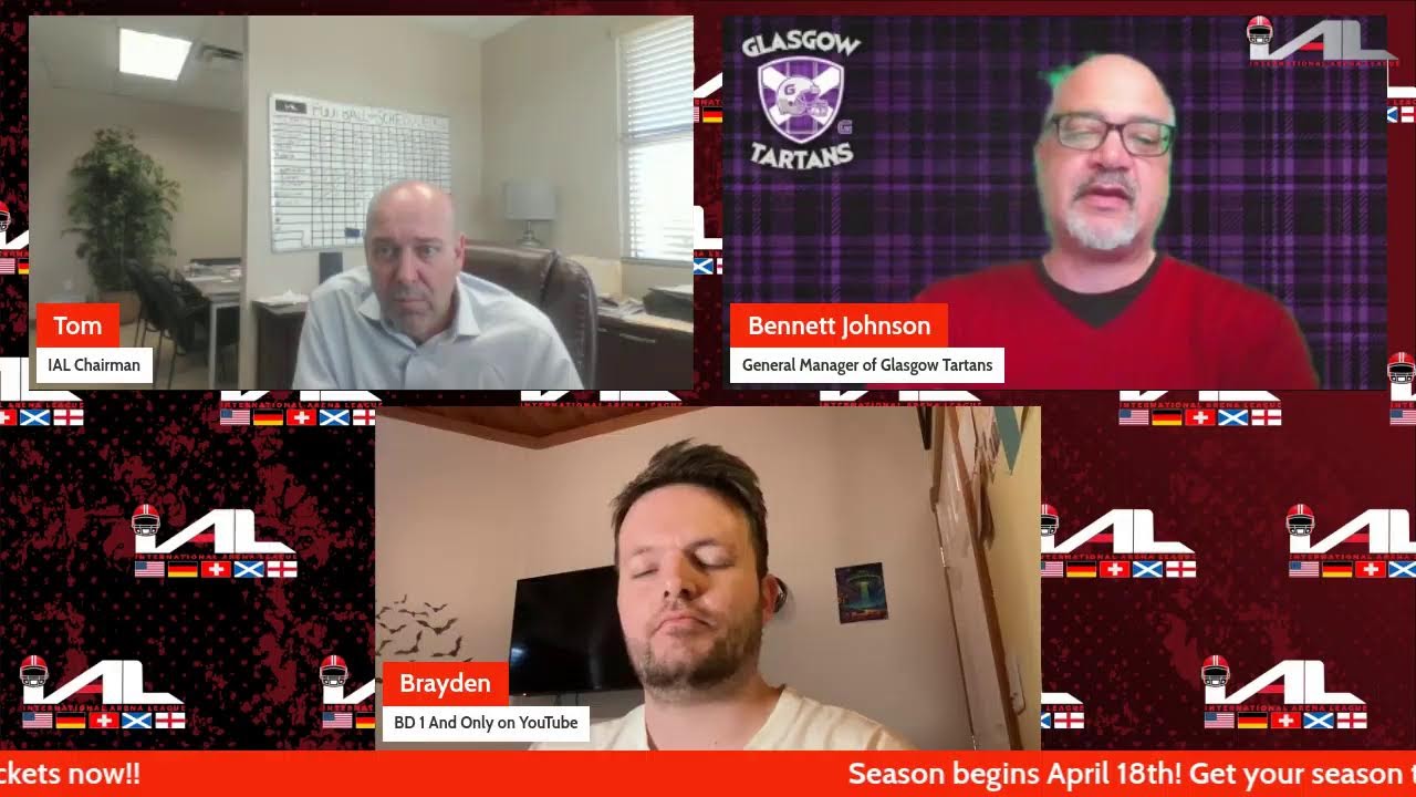 IAL updates with Tom and Brayden