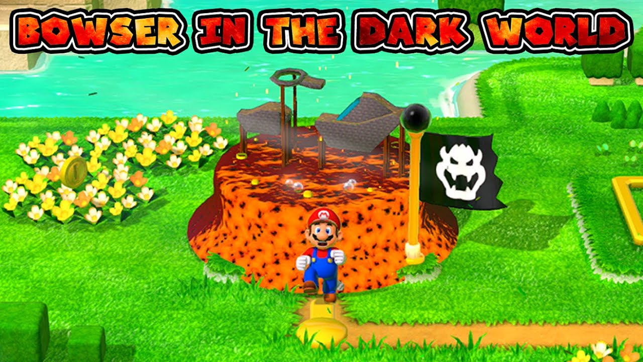 What If Bowser in the Dark World Was Recreated in Super Mario 3D World?
