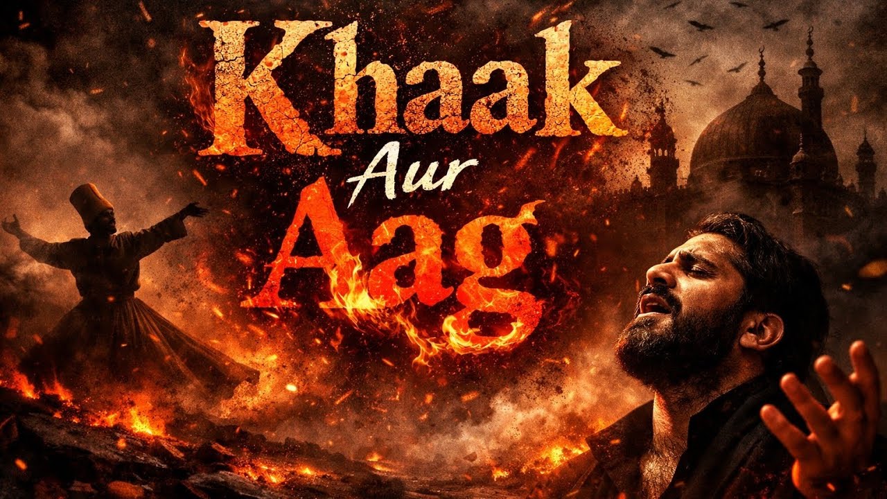 Khaak Aur Aag | Pakistani Indie Rock | Emotional Urdu Song 2026