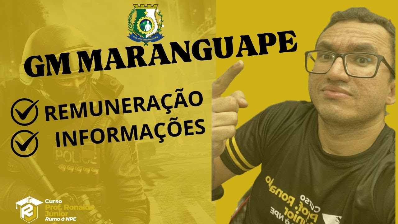 GM MARANGUAPE| REMUNERAÇÃO| INFORMAÇÕES