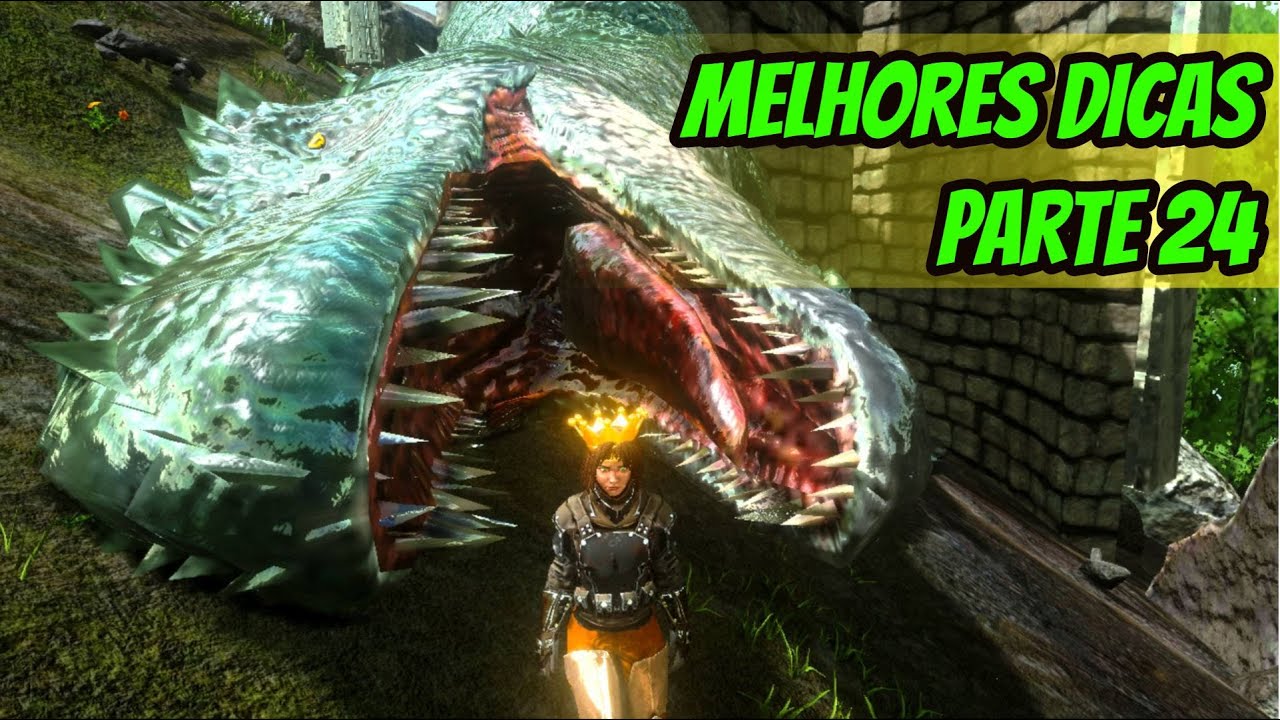 Melhores Dicas de ARK MOBILE Parte 24 | Como Domar um GIGA com ARMADILHA