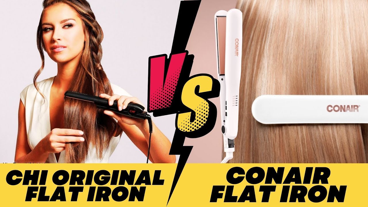 CHI Original vs Conair Double Ceramic Flat Iron : Which is Better?