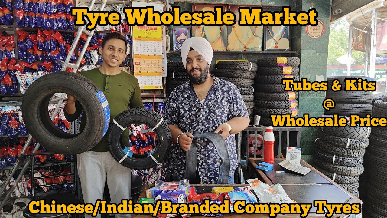 ₹30 Puncture Kit | Tyres की सबसे सस्ती Market | All India Delivery