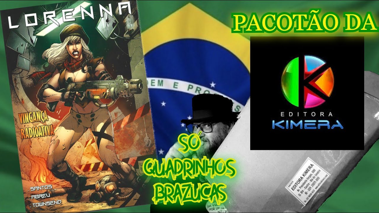 LORENNA E OUTROS GIBIS DA EDITORA KIMERA - APRESENTANDO HQBR