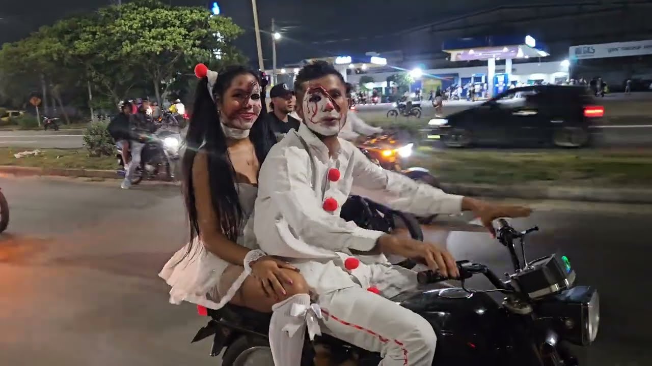 Noche de Rodada Halloween en Barranquilla 2025