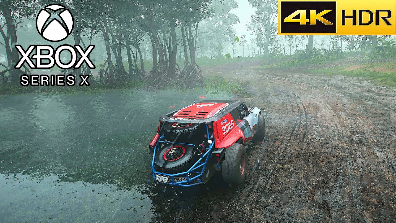 Forza Horizon 5 looks Insane in Heavy Rain - Xbox Series X Gameplay 4K HDR (Quality Mode)