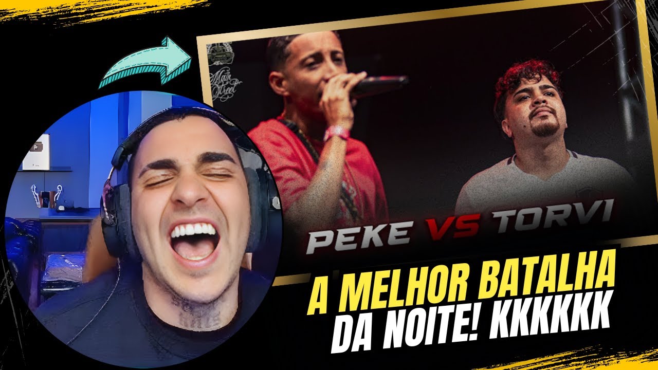 KANT REAGE A PEKE x TORVI | Batalha do Tanque #SHOWDOOROCHI | RJ Ambiente de Kant