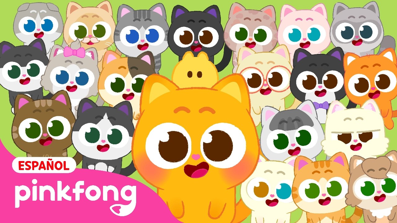 100 Pequeños Ninimos🐱 | Canción de los Gatitos | Pinkfong en español