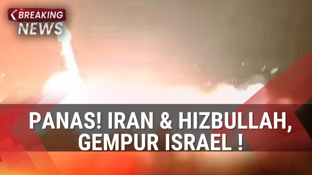 BREAKING NEWS - Diserang Iran & Hizbullah, Warga Israel ke Shelter Bawah Tanah Tel Aviv