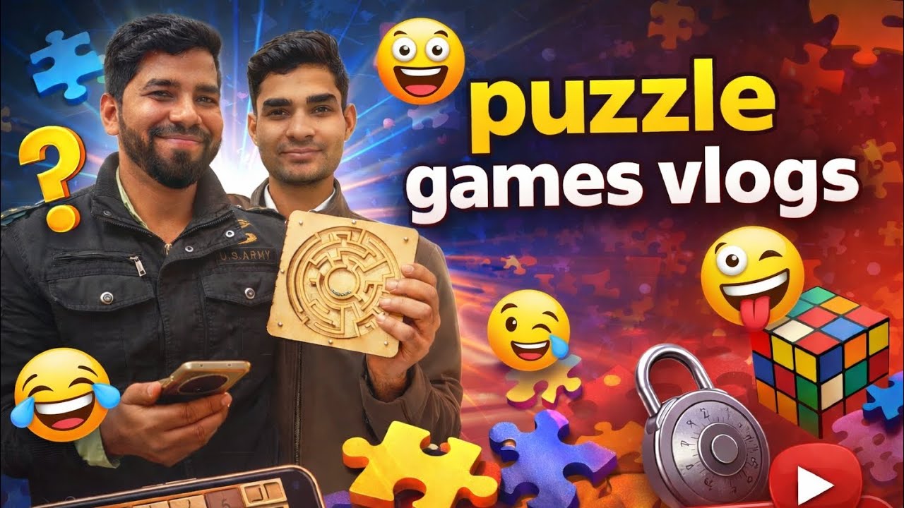 Puzzle Games Vlog 😜 | Funny Challenges | Mind Blowing Puzzles 🧩 #reels #vlogs #shorts  #puzzlegames