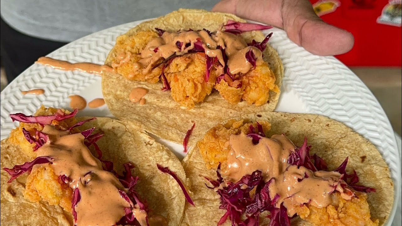 | Fried shrimp tacos |