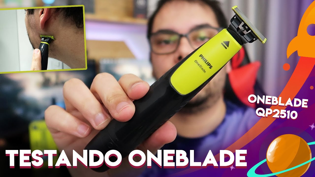 BARBEADOR PHILIPS ONEBLADE QP2510 FUNCIONA MESMO? (BARBEADOR EL&Eacute;TRICO)