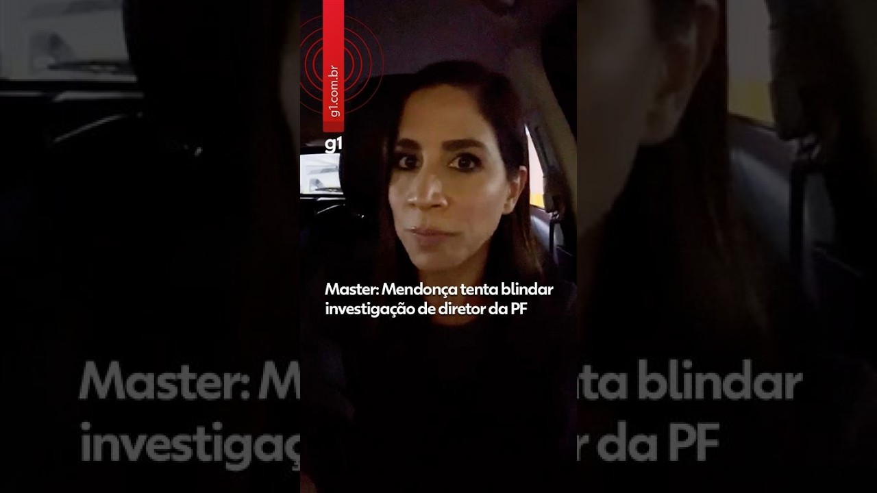 Master: decisão de Mendonça tenta blindar investigação e limitar influência de diretor da PF | #g1