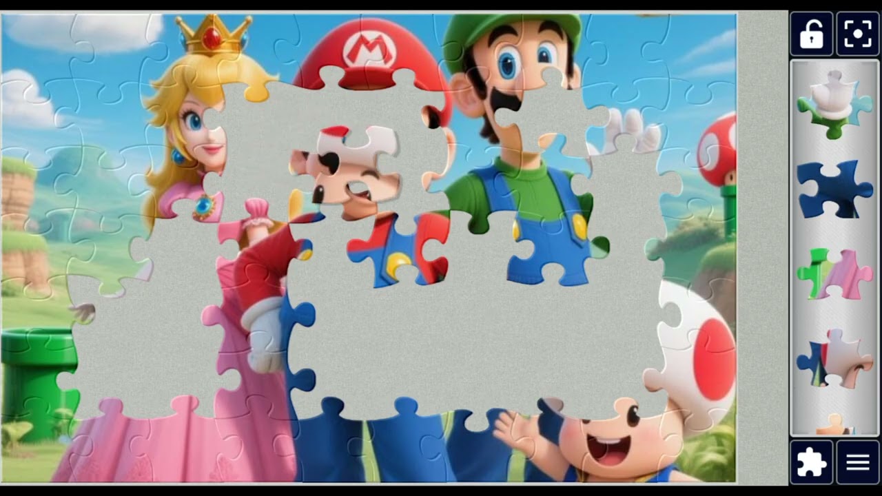 Mario & Friends #SuperMario #PrincessPeach #Luigi #Toad #Gaming 🚀🎮@puzzlemaster1034