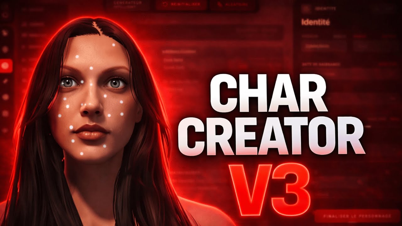 CRÉEZ VOTRE PERSONNAGE DE RÊVE sur FiveM ! | Script Charcreator