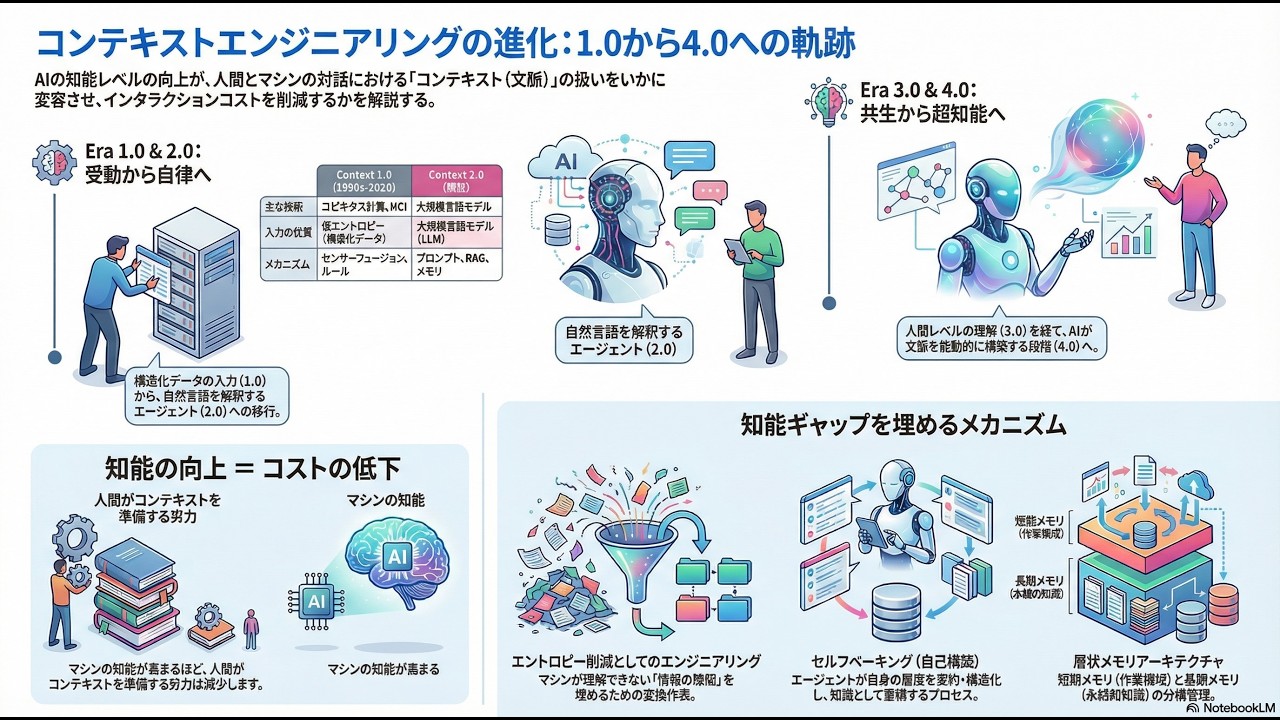 AIが「空気を読む」仕組み：コンテキストエンジニアリング2.0が変えるAIエージェントの衝撃的な未来