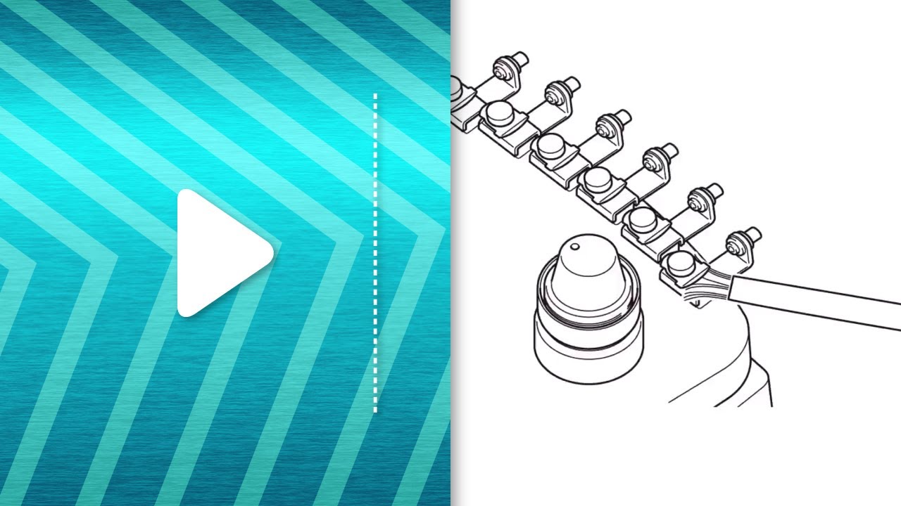 Cleaning the Upper Thread Tension Dials - Maintenance of Brother PR Machines