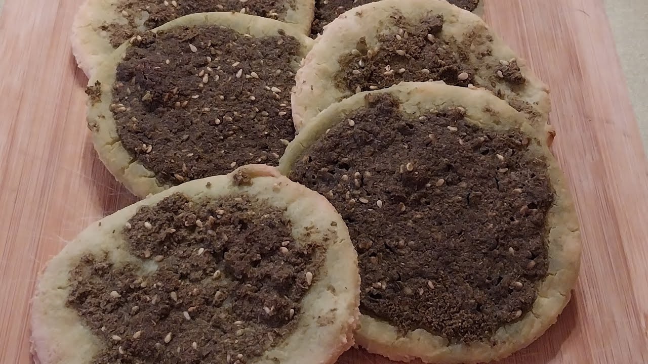 مناقيش الزعتر بدقيق الارز صحيه ومغذيه 😋😋😋😋😋خالي جلوتين
