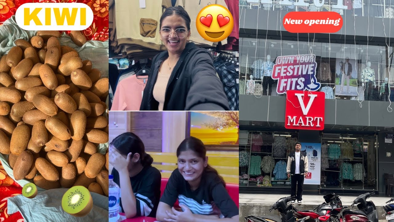 New V MART in pithoragarh|| kiwi finally Ho Gayi 🥝😍 #pithoragarh 