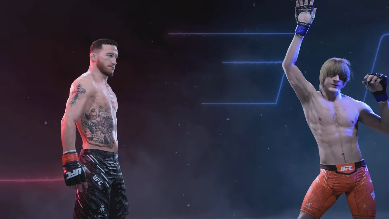 Justin Gaethje vs Paddy Pimblett - CPU vs CPU - UFC 5