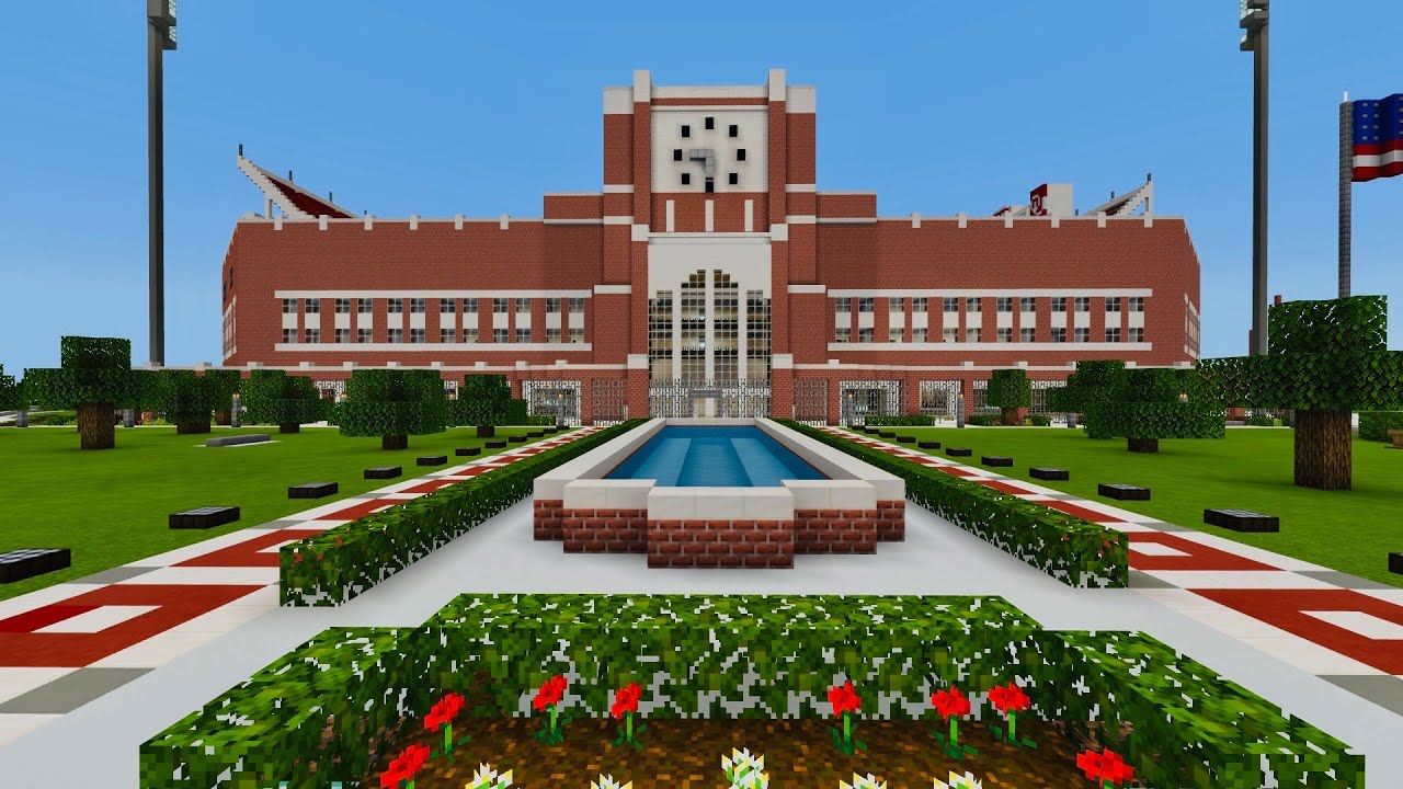 OU football stadium in minecraft (OLD)
