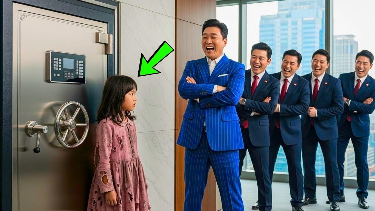 “이 금고를 열면 내가 너를 입양하겠다” 라고 재벌은 가난한 고아 소녀를 비웃으며 말했다  그리고 5분 만에 그녀는 모두를 침묵시켰다 2