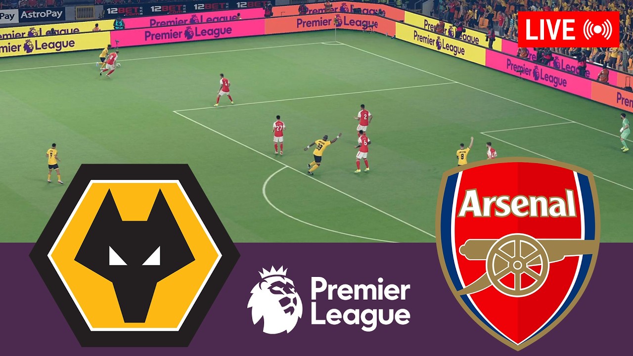 🔴Wolves vs Arsenal LIVE⚽ Premier League 2025/2026 Full Match - Simulation Video Games
