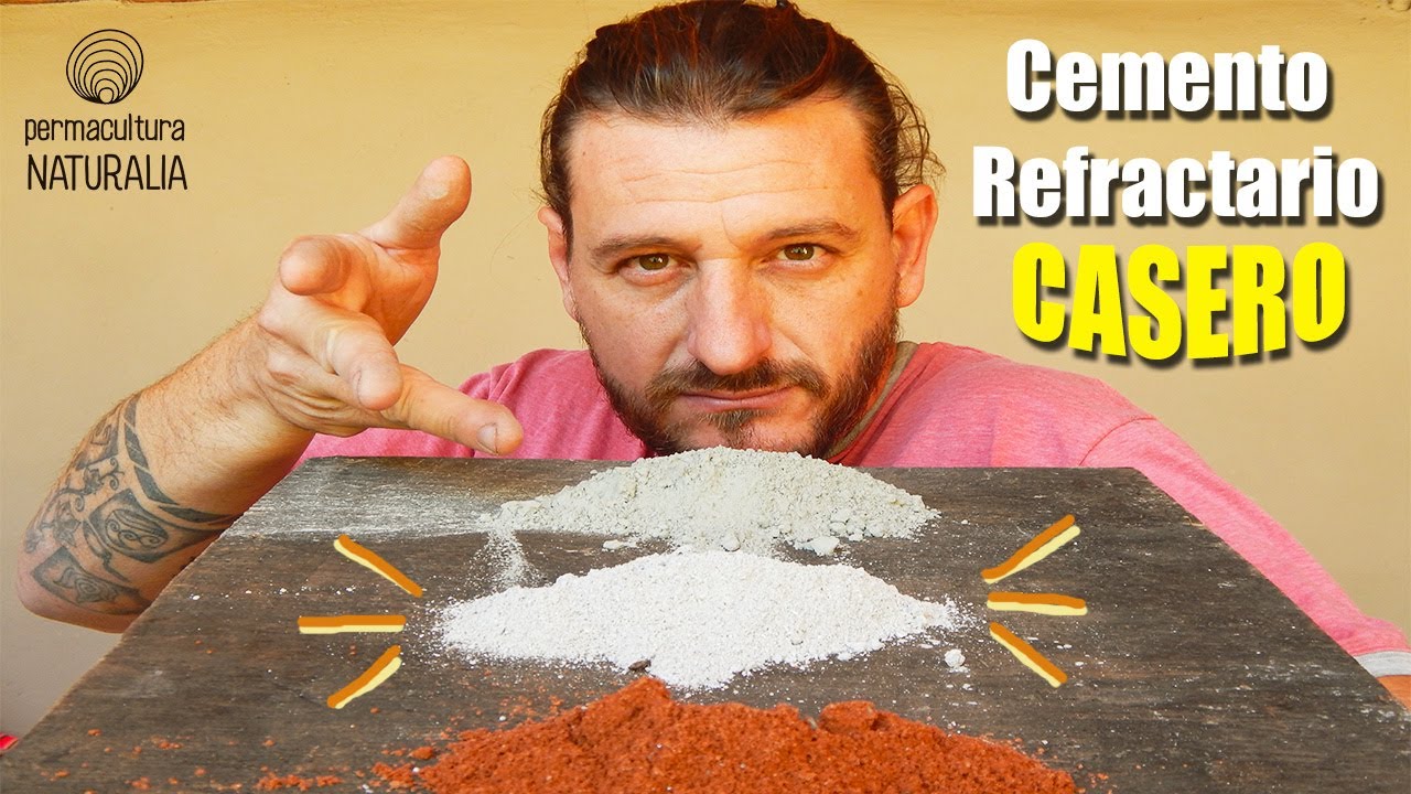 🔥NUNCA MÁS COMPRES CEMENTO REFRACTARIO |Hacelo en CASA con ésta Fórmula| Sólo 3 Componentes