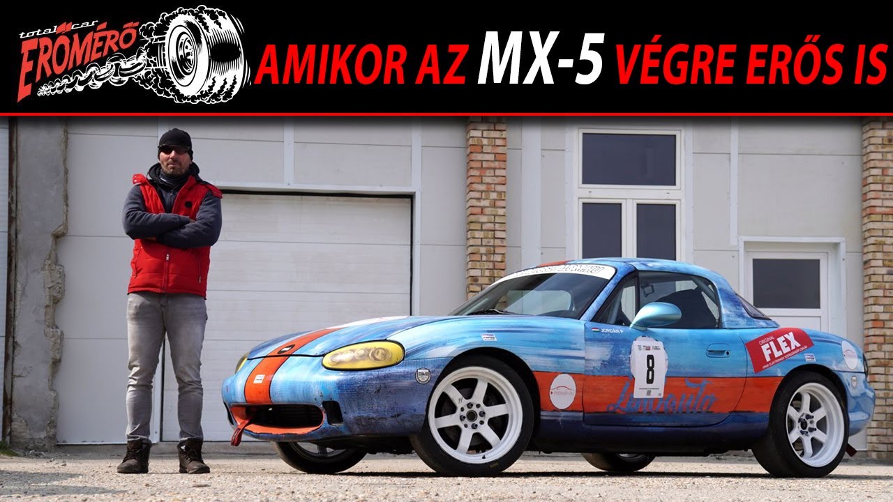 Mazda MX-5 NB 1.8 Turbo 1998. – Totalcar Erőmérő