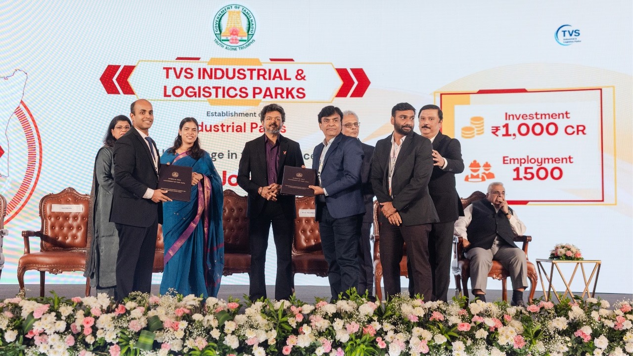 TVS ILP signs MoU with Tamil Nadu Government at VETTRI Tamil Nadu Investment Conclave 2026