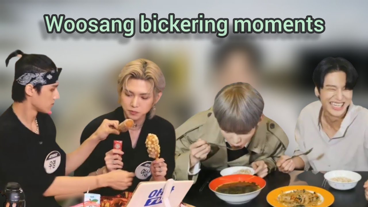 ATEEZ Wooyoung and Yeosang (WooSang) Bickering Moments