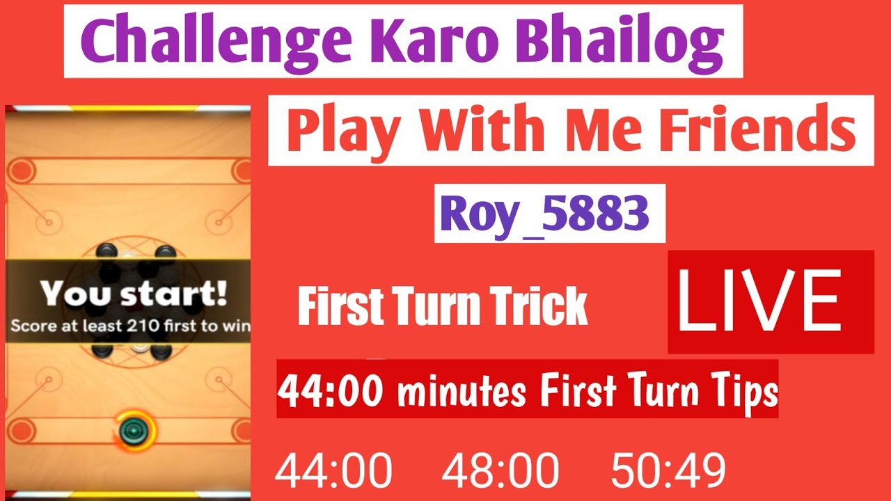 Carrom Pool LIVE Gaming With Friends