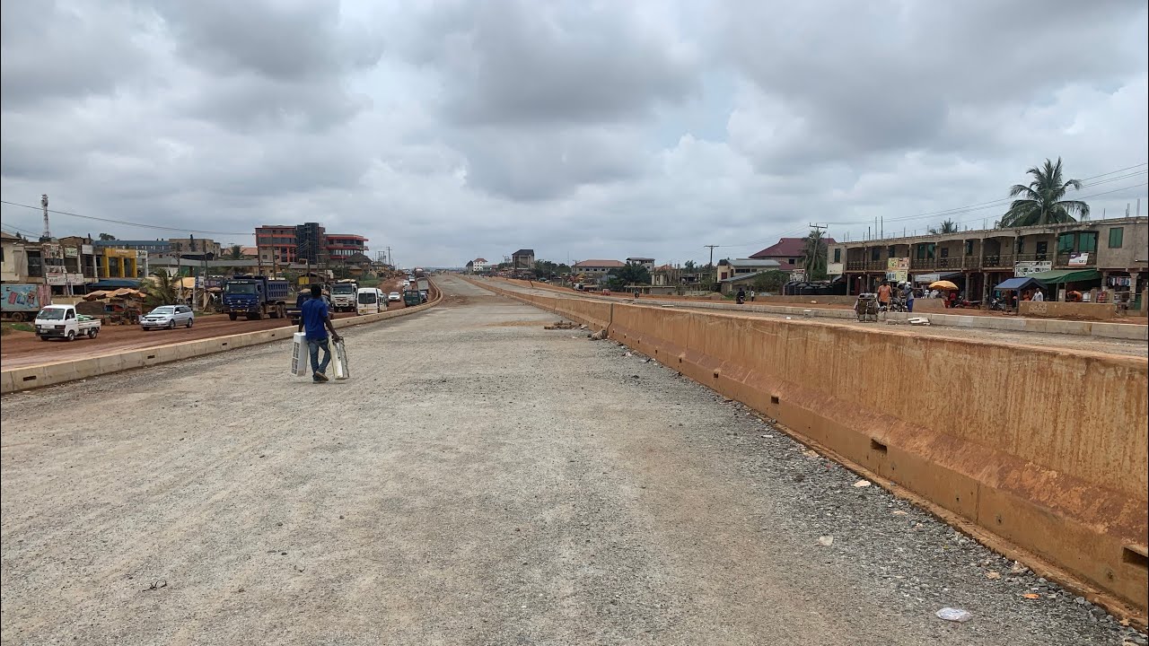 This Is Gobsmacked! Works On The 30km Kasoa Winneba MEGA Road Dualisation Project Update.  Oseey 🇬🇭 
