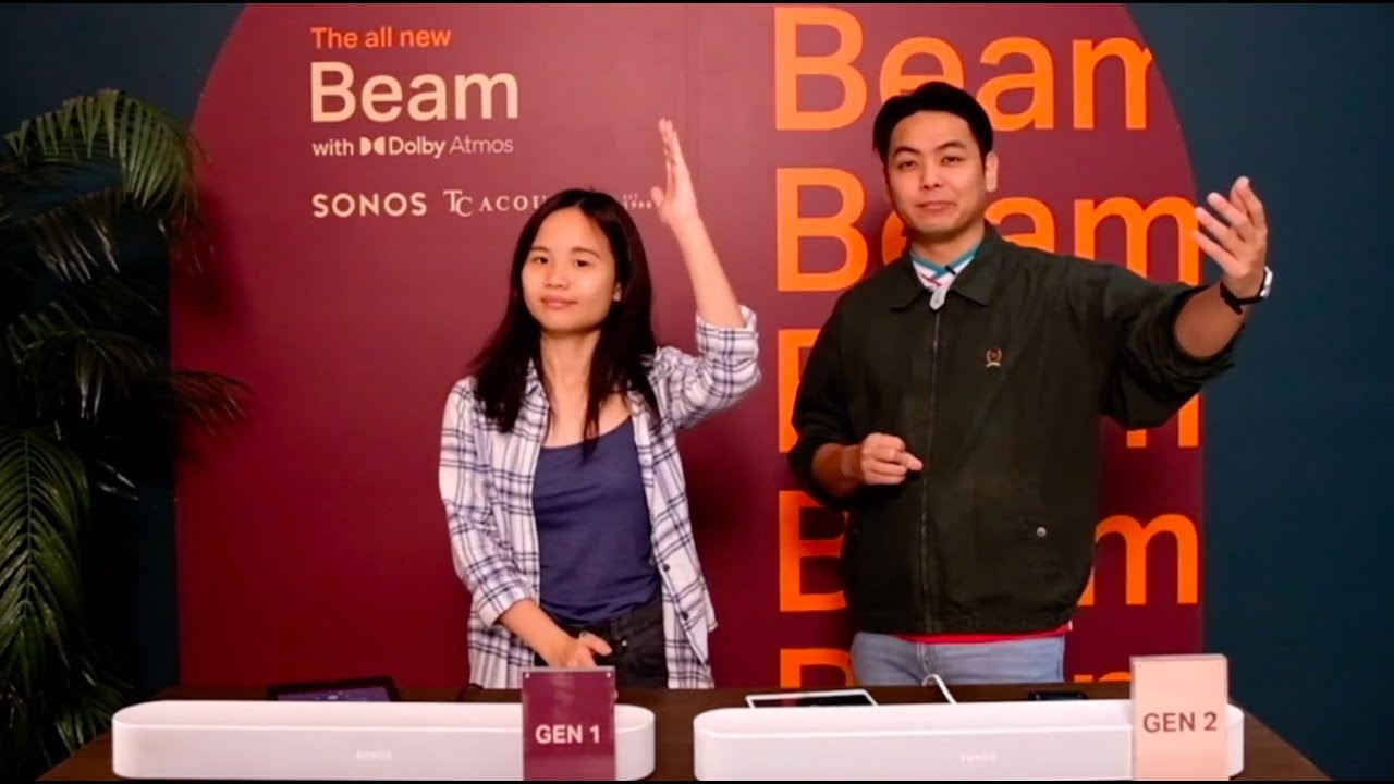 The ALL NEW Sonos Beam with Dolby Atmos (TC Acoustic Shopee Live Part 2)
