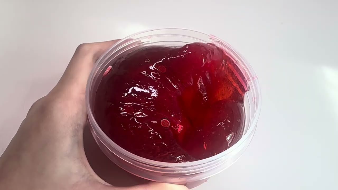 워터멜론 슬라임 액괴로 만들어봄🍉🍉(무영공)