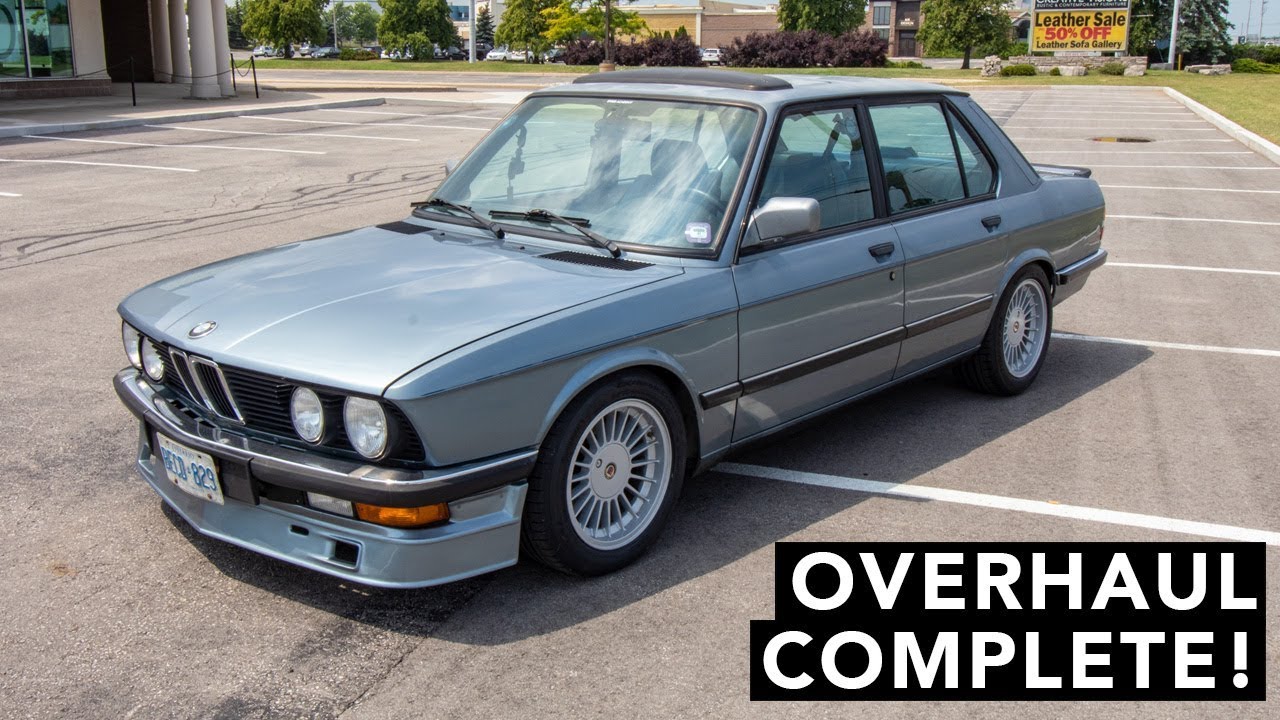 BMW E28 Overhaul - How Does It Drive?