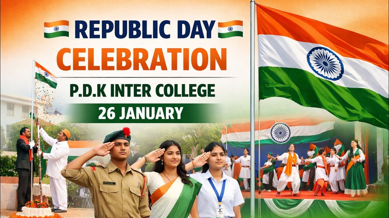 P.D.K Inter college Dariyapur( Republic day Celebration)