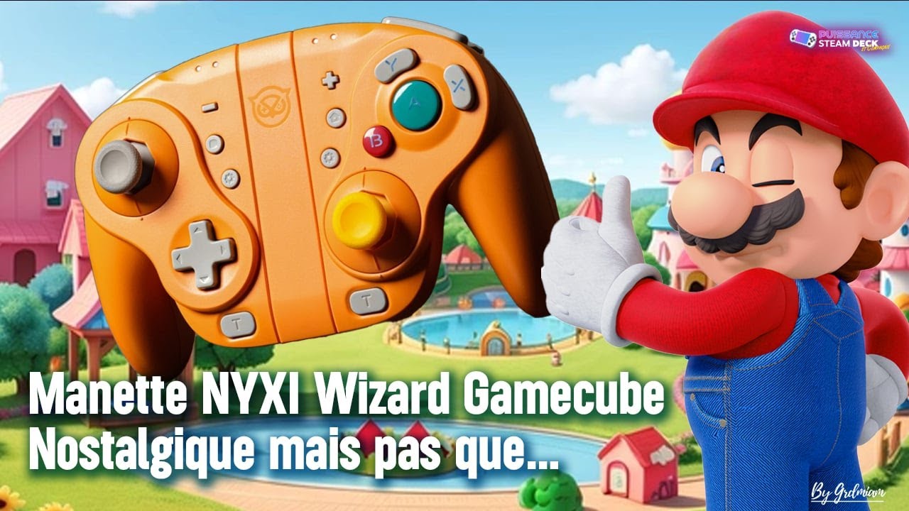 Test NYXI WIZARD Gamecube, la Nostalgie à du bon (code réduction 10%)
