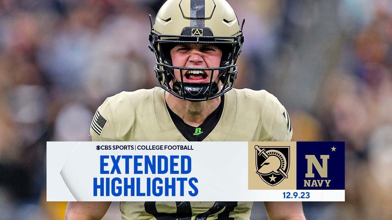 Army Black Knights vs. Navy Midshipmen: Extended Highlights I CBS Sports