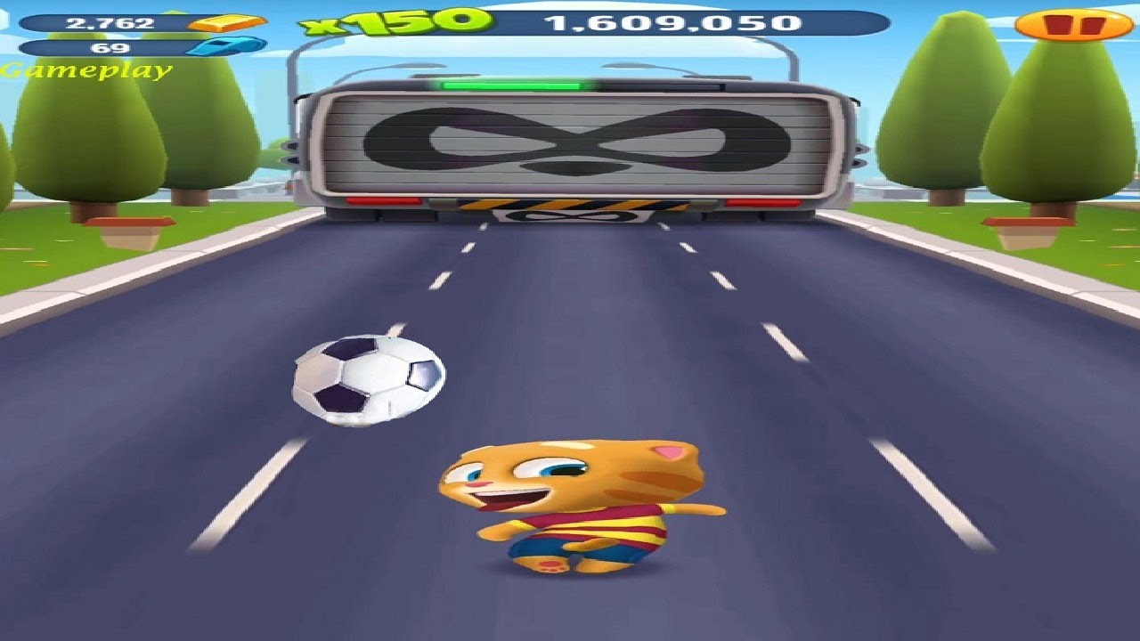 TALKING TOM GOLD RUN NEW UPDATE SOCCER WORLD EVENT TALKING Ginger VS Boss Fight Gameplay