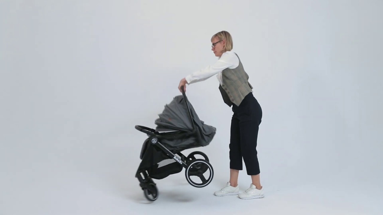 Детская всесезонная прогулочная коляска BabyZz B100