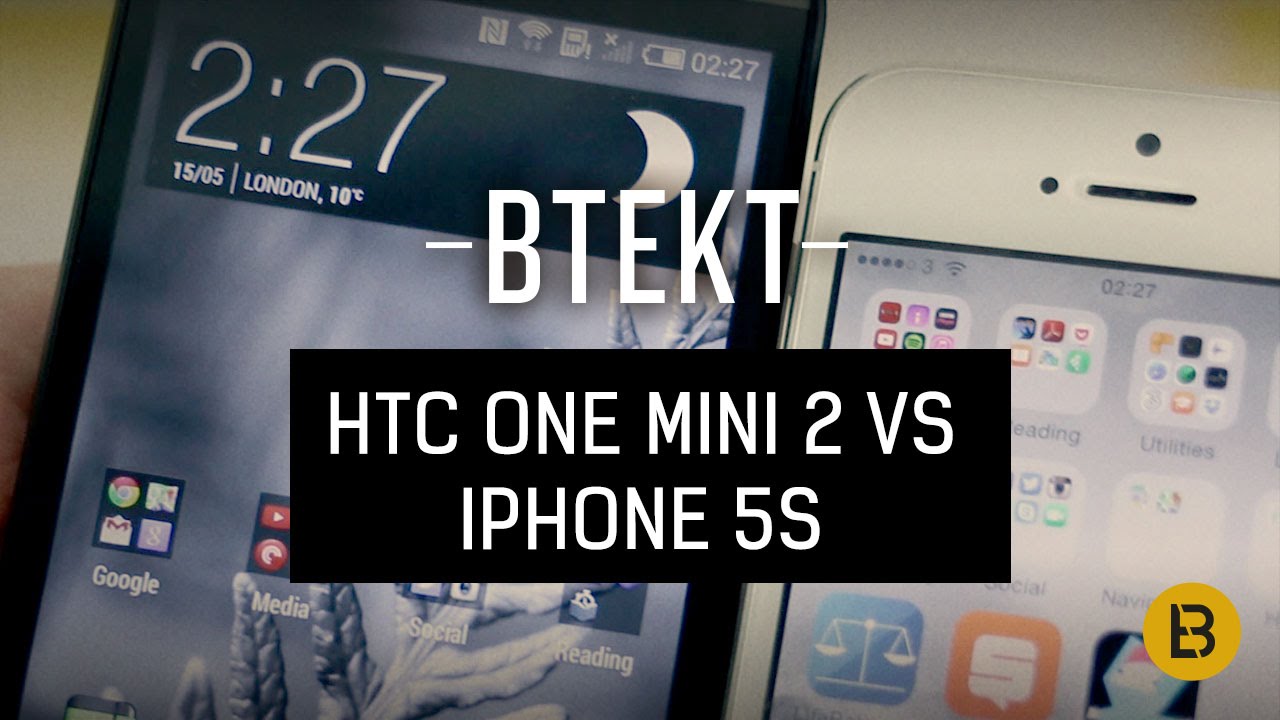 HTC One mini 2 vs iPhone 5s