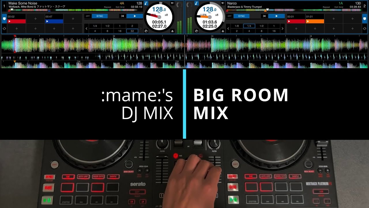 Big Room Mix - Numark Mixtrack Platinum FX : Martin Garrix, Hardwell, Timmy Trumpet