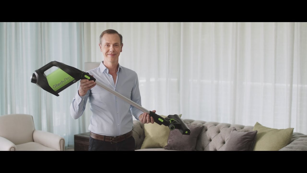 Gtech Pro cordless bagged vacuum cleaner | TV advert