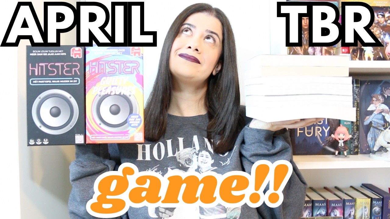 TBR GAME picks the books I'm reading in APRIL 📚I Songs pick my APRIL TBR 🎶 🎧