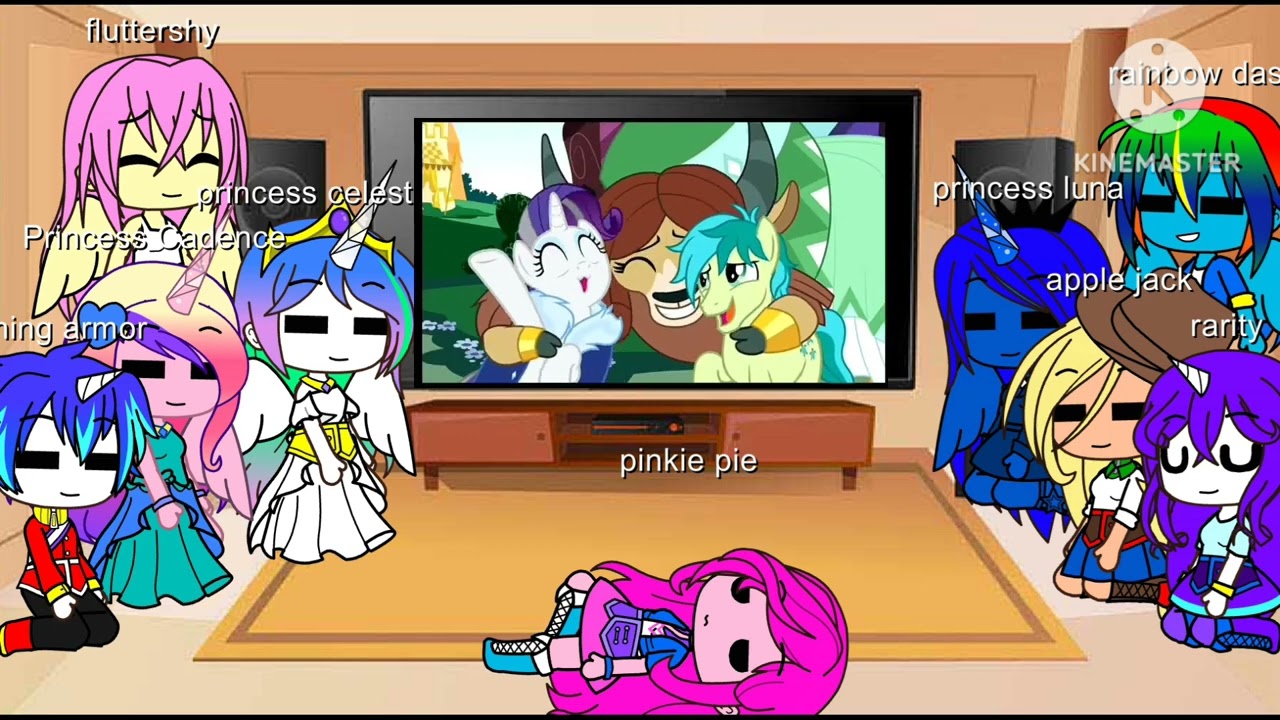 mlp react to magic of friendships grow song made by flutter525 read description