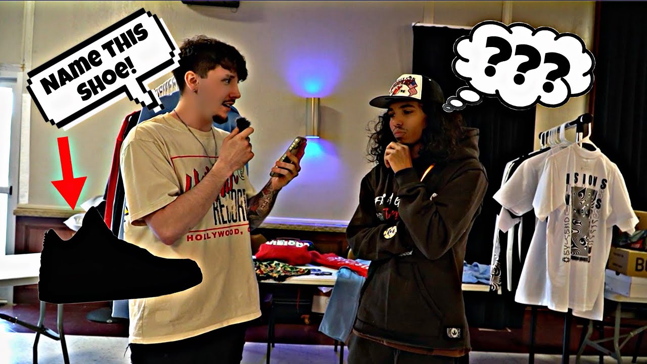 Quizzing Sneakerheads On Their Shoe Knowledge!
