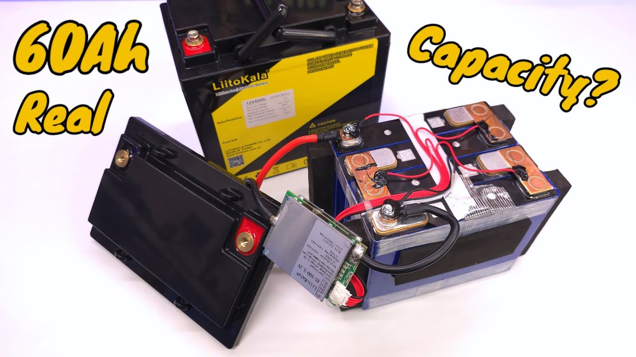 12V 60Ah LiitoKala LiFePO4 Real Battery Capacity! Real or Fake?